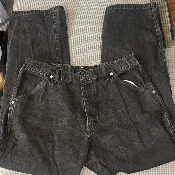 Wrangler Charcoal Denim Pants - Picture 1 of 3